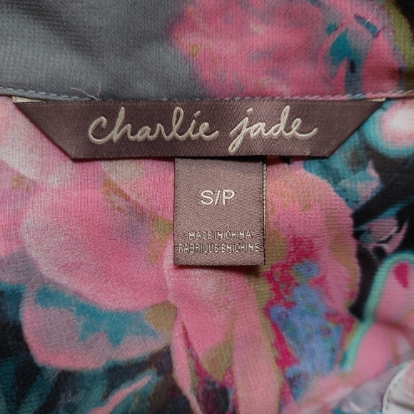 Charlie Jade Maxi Sleeveless Floral Dress Size Small - Picture 7 of 16